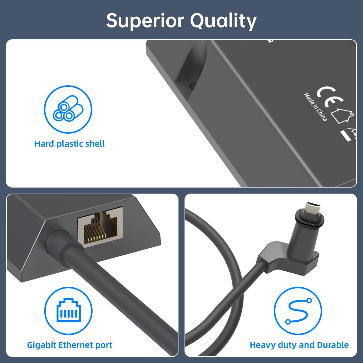 Starlink Ethernet Adapter for Wired External Network Starlink Standard Actuated Gen 2