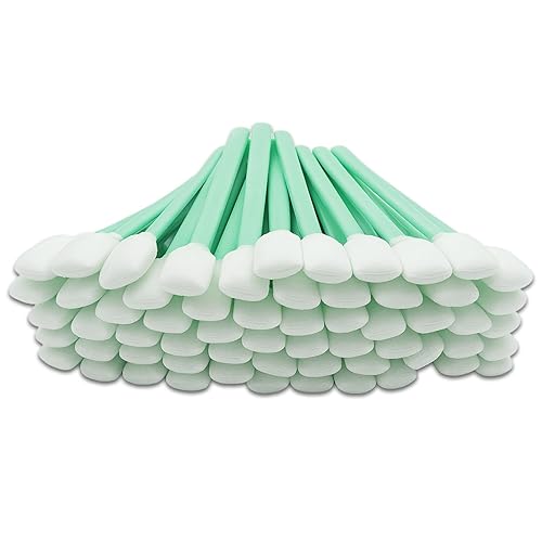 50PCS Foam Cleaning Swabs - Anti-Static Lint-Free Applicators for Printers, Cameras, Optical Lenses & Electronic Equipment