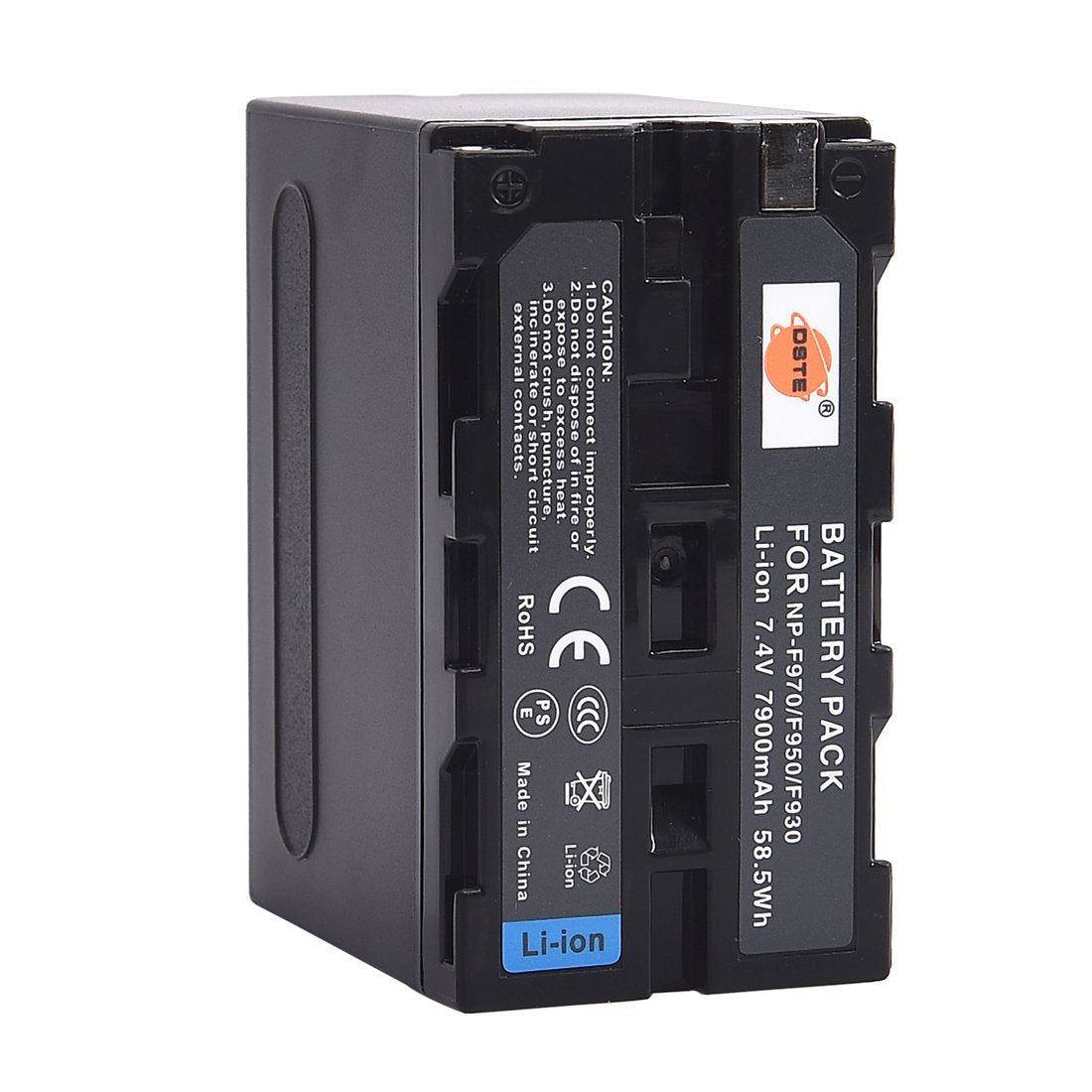DSTE® 2X Replacement Li-ion NP-F970 NP-F950 Battery Compatible Sony DCM-M1 MVC-CD1000 HDR-FX1 DCR-VX2100E DSR-PD190P NEX-FS700RH HXR-NX3 Camera as