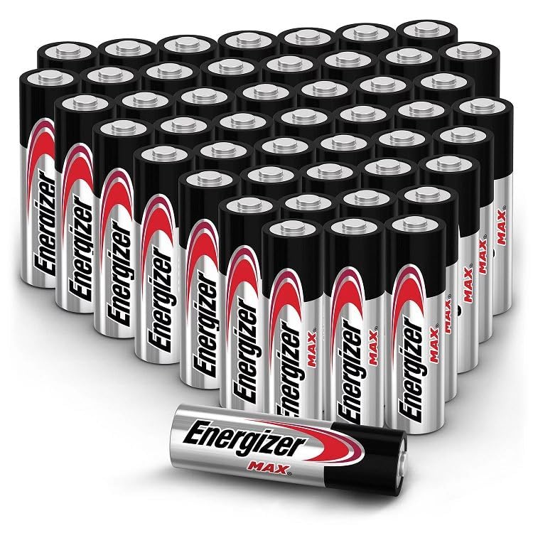 Energizer AA Alkaline Batteries, Max, Long Lasting Double A Batteries Deliver Dependable Power for Everyday use & Emergency situations, Trust…