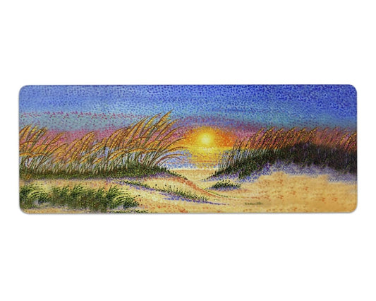 Betsy Drake GP1409 31.5 x 11.8 in. Golden Sea Oats Gaming Mousepad & Bar Mat
