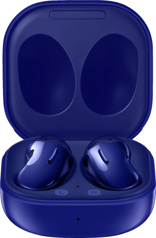 Samsung Galaxy Buds Live True Wireless Earbud Headphones - Mystic Blue (Renewed)