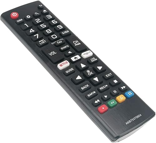 Replacement TV Remote Control Controller for LG 43UN7000PUB 50UN7000PUC 4K HDR UHD Smart LED TV