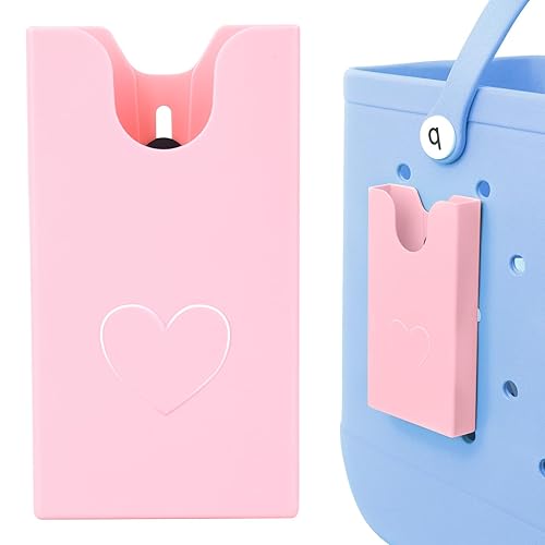 Raymall Phone Holder for Bogg Bag, Compatible with Large/Extra Large Simple Modern & Baby/Original Bogg Beach Bag, Accessories Phone Case Holder