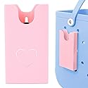 Raymall Phone Holder for Bogg Bag, Compatible with Large/Extra Large Simple Modern & Baby/Original Bogg Beach Bag, Accessories Phone Case Holder
