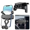 LUNQIN Car Phone Holder Mount for Toyota Tundra 2022 2023 2024 2025 Sequoia Auto Accessories Interior Decoration Mobile Cell Smartphone Bracket