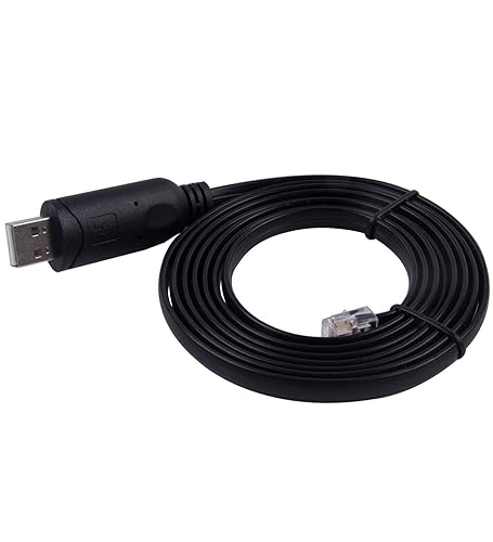 USB to RJ12 6P6C RS232 FT232RL Serial Converter APC PDU Cable for APC UPS 940-0144