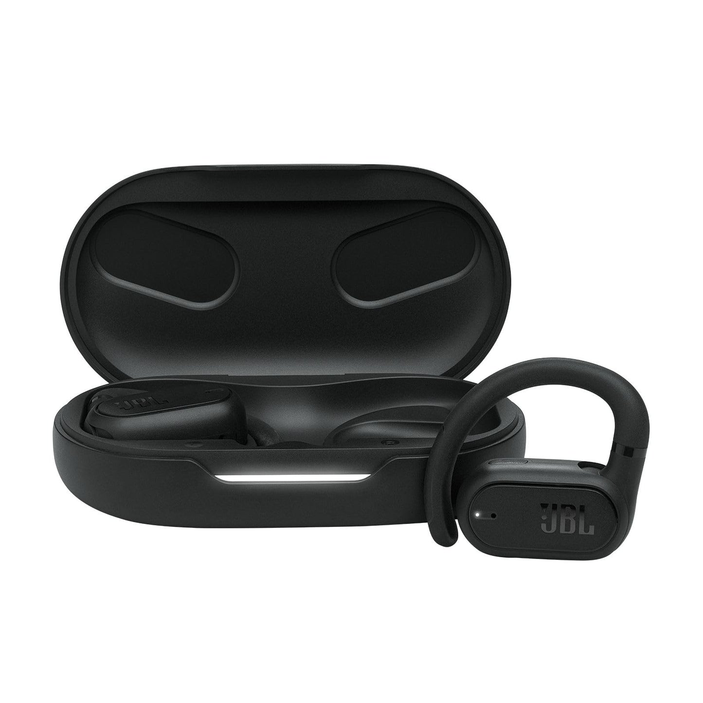 JBL Open Ear SoundGear Sense Bluetooth Headphones Black (Renewed)