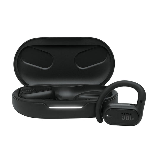 JBL Open Ear SoundGear Sense Bluetooth Headphones Black (Renewed)