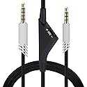Cypher.V Replacement Cable for Astro A40 A40TR A10 Gaming Headphones, Aux Braided Wire Cord Compatible with Xbox-One PC Ps4 etc with Volume Control