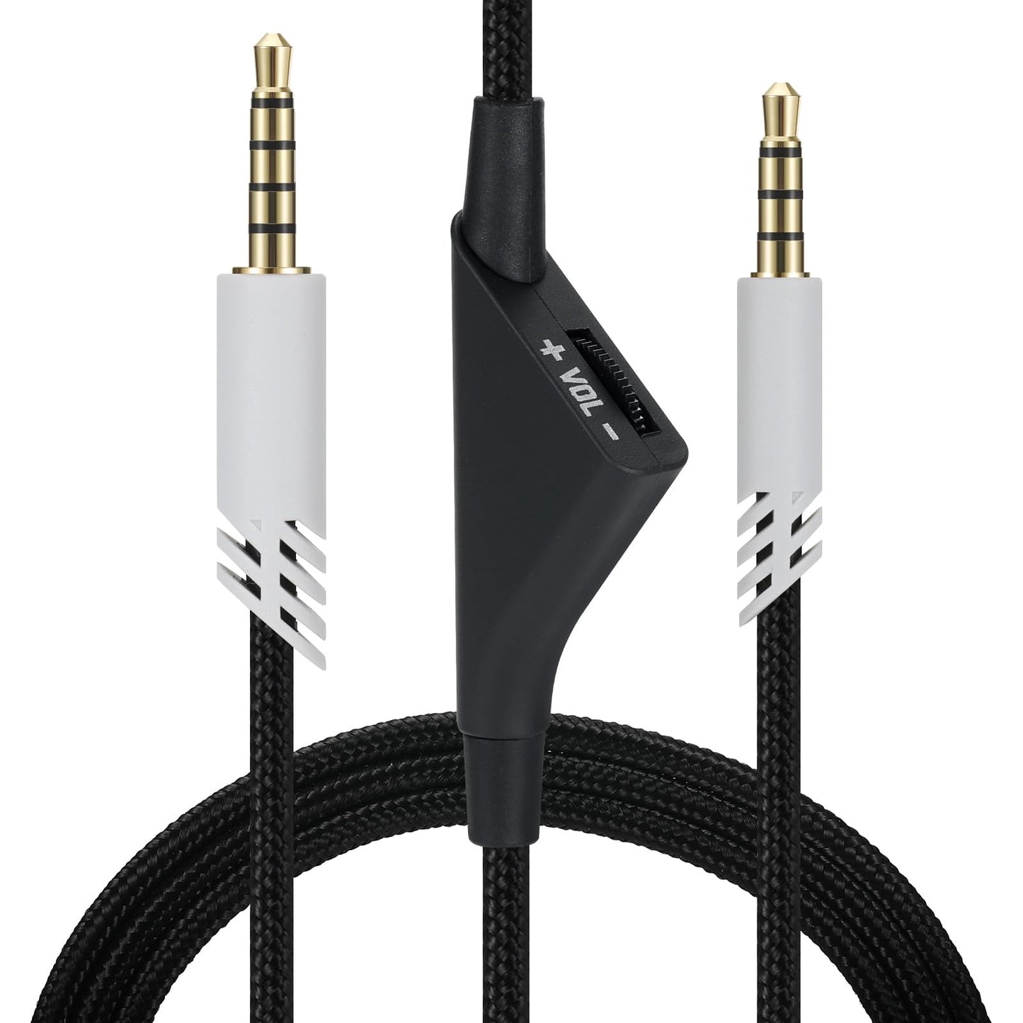 Cypher.V Replacement Cable for Astro A40 A40TR A10 Gaming Headphones, Aux Braided Wire Cord Compatible with Xbox-One PC Ps4 etc with Volume Control
