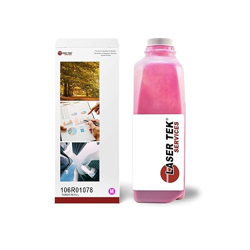 Compatible 7400 High Yield Toner Refill Kit - Refills Xerox 106R01078 Toner Cartridges - Works with Phaser 7400, 7400N Printers - Magenta (1-Pack)