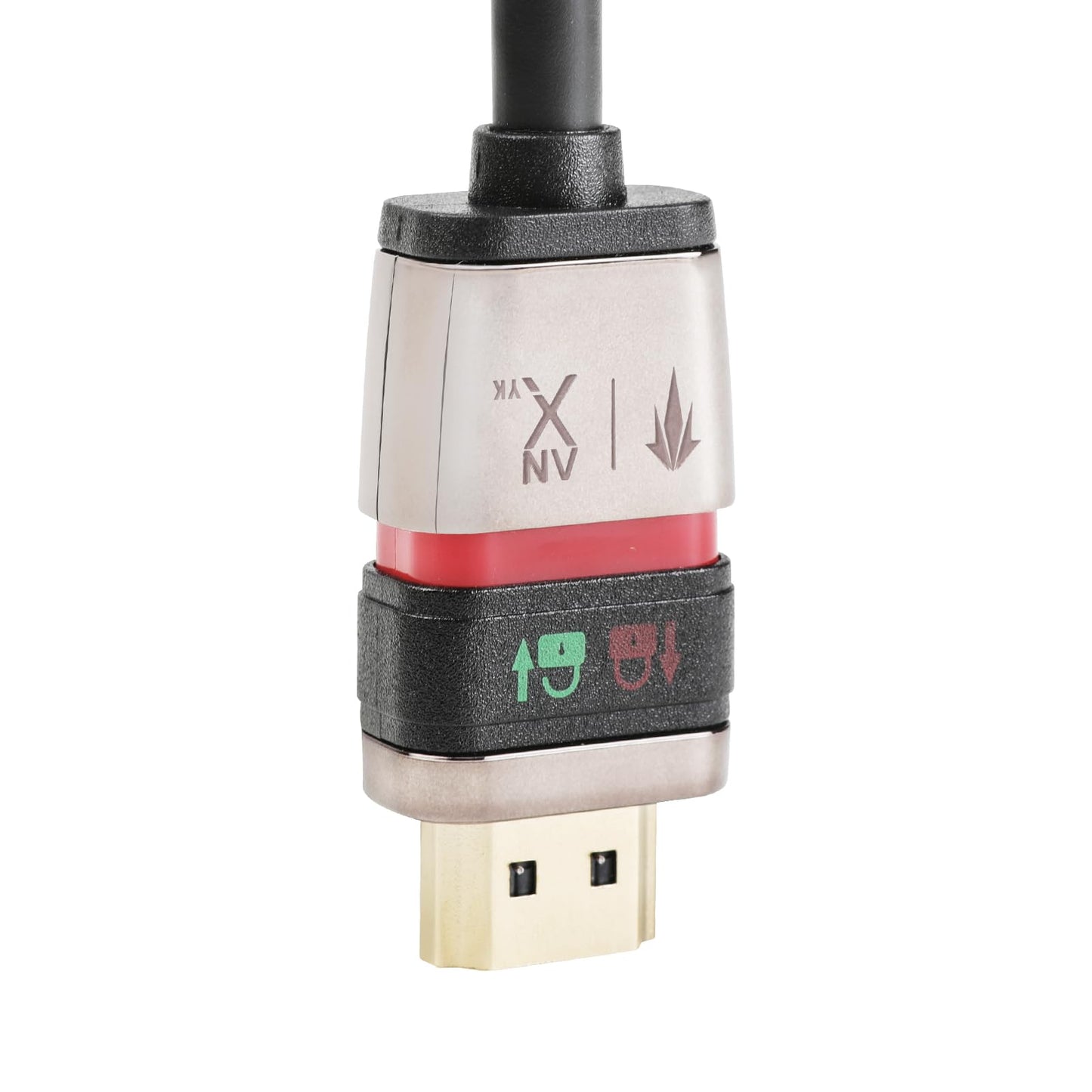 Locking HDMI Cable for Camera Monitor, Self-Locking HDMI 2.0 Cord 4K60Hz, Secure HDMI Connection No Cage Needed, Compatible with DSLR, SmallHD