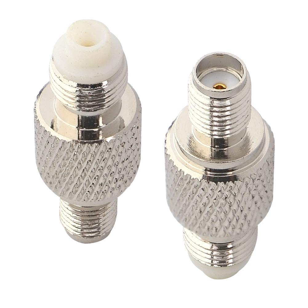 Boobrie SMA Coaxial Connector FME Female to SMA Female Coax Adapter WiFi Antenna Adapter for Antennas Wireless LAN Devices Coaxial Cable WiFi Radios