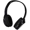 Audiovox HP1 Wireless Headphones Single Channel Ir Faux Leather Ear Piece 2-aaa Included