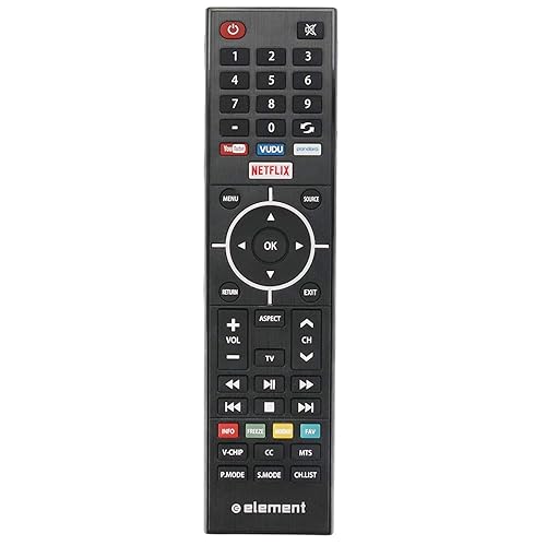New Replacement Remote Control for Element OTT Smart TV ELSJ5017, ELSW3917BF, E4SFT5517, E4SFT5017, E4STA5017