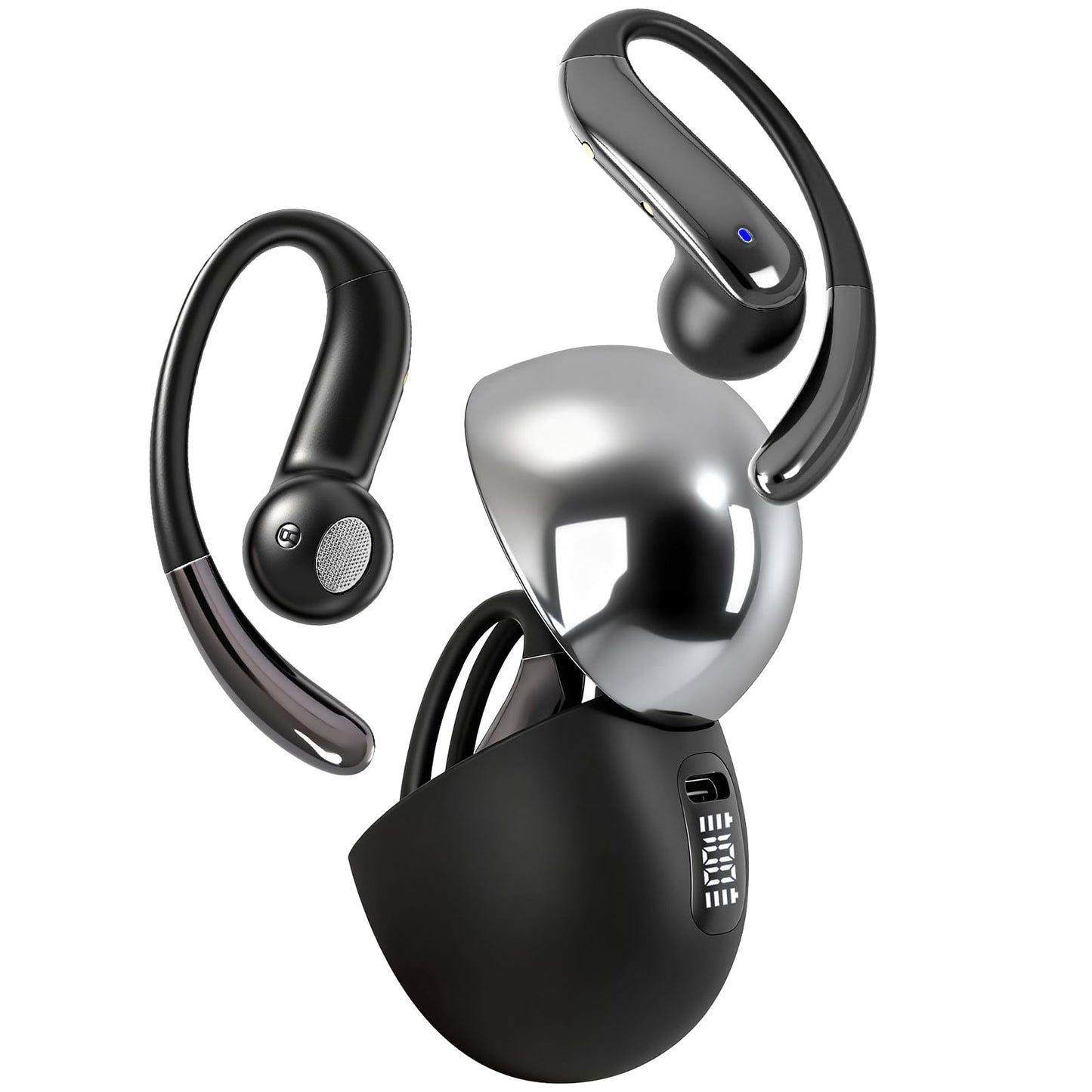 AI Translation Earbuds Real Time, Translator Headphones 164 Languages & Accents, Audifonos Traductores Inglés Español, Bluetooth5.4Device for Travel