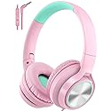 Voopwink Kids Headphones with Microphone, Wired Over Ear Headsets with Limited Volume 85dB/ 94dB for Boys Girls Teens Children Online…
