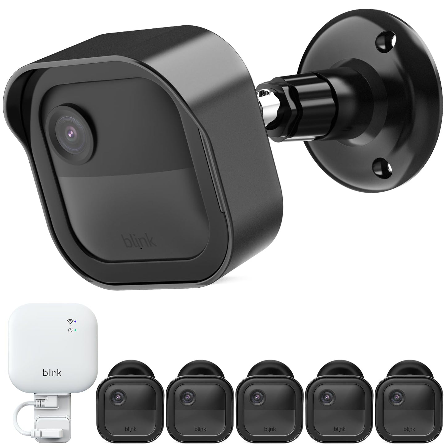 Camera Mount for Blink Outdoor 4 (4th Gen) and Blink Outdoor (3rd Gen), 5 Pack Weatherproof Protective Housing and 360 Degree Adjustable Mount