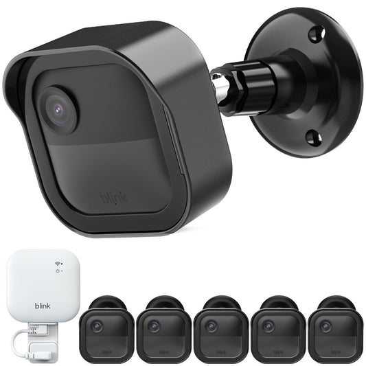Camera Mount for Blink Outdoor 4 (4th Gen) and Blink Outdoor (3rd Gen), 5 Pack Weatherproof Protective Housing and 360 Degree Adjustable Mount