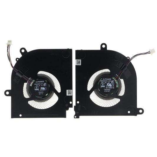 Replacement CPU&GPU Cooling Fan for MSI Stealth 15M A11UEKV-009US MS-1563 BS5405HS-U4W BS5405HS-U4X
