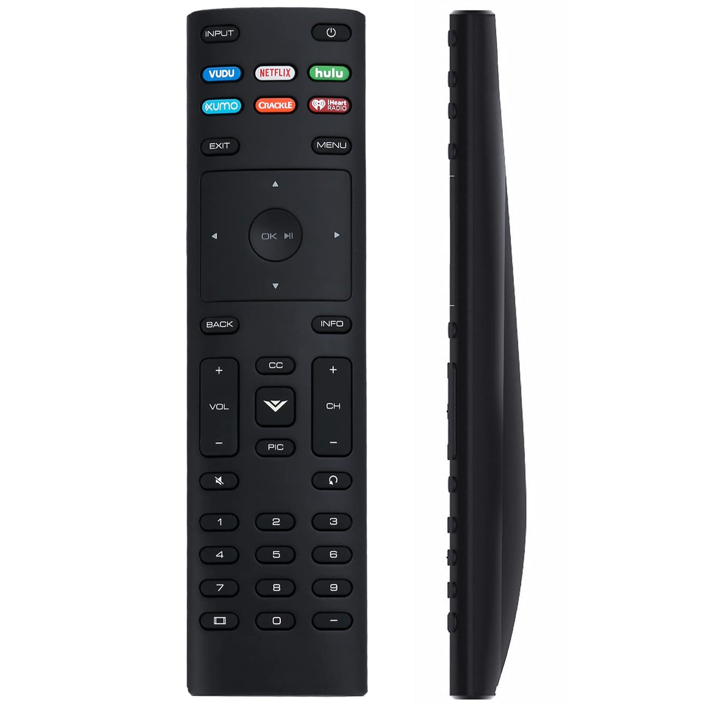 XRT136 Replace Remote Control fit for VIZIO Smart LED TV E55-E1 E55-E2 E32-D1 E43-E2 E65-D1 E48-D0 E48U-D0 E49U-D1 E50-D1 E50-E1 E50-E3 M60-D1 M65-D0