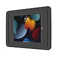 CTA Digital Heavy Duty Metal Tablet Wall Mount - Compatible with iPad 5/6/7/8/9, iPad Pro 9.7' to 11', iPad Air 1/2/3 & Galaxy Tabs - Anti-Theft