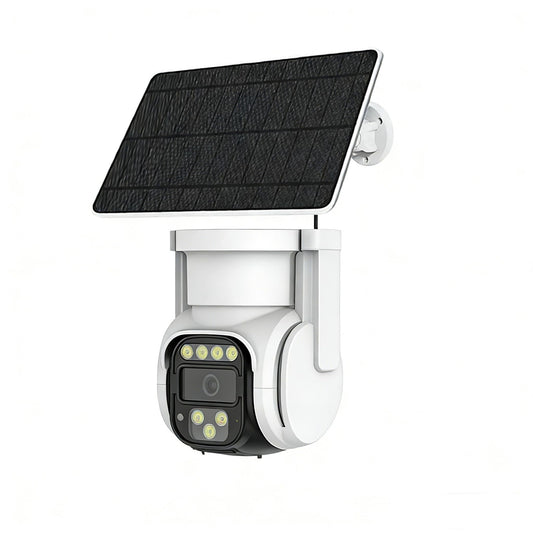 Goverwin 24/7 Recording AOV 4G Security Camera Outdoor Wireless with 8000mAh Battery 7W Solar Panel, 2K PTZ, 50 Meters Night Vision, AI Detection, AI