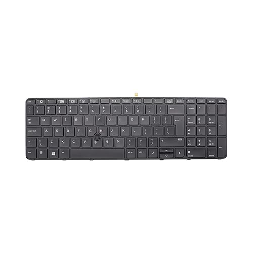 New Replacement Backlit Laptop Keyboard Compatible with HP Probook 650 G2 G3 G655 G2 G3 US 841136-001 827028-001 841145-001 841137-001
