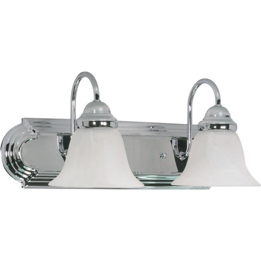 Nuvo Lighting 60/316 Traditional Two Light Vanity from Ballerina Collection in Chrome Finish