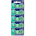 Murata 395/399 Battery SR927/W/SW 1.55V Silver Oxide Watch Button Cell (5 Batteries)