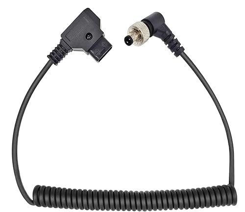 JYS Replace Atomos Ninja V Monitor Power Cable D-Tap Locking DC Cord Compatible for Video Devices PIX-E7 PIX-E5 7 Touchscreen Display Hollyland Mars