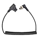 JYS Replace Atomos Ninja V Monitor Power Cable D-Tap Locking DC Cord Compatible for Video Devices PIX-E7 PIX-E5 7 Touchscreen Display Hollyland Mars