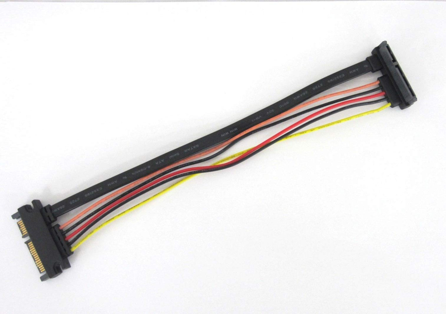 SATA III 22 Pin Right Angle Extension Cable 200 MM