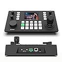 SZOOMSY PTZ Controller, 3.49“Lcd Screen, Real-Time Decoding Preview, Supports NDI POE, Visca Pelco-D/P, RS422/RS485, RS232, RJ45 LAN, Suitable For PTZ