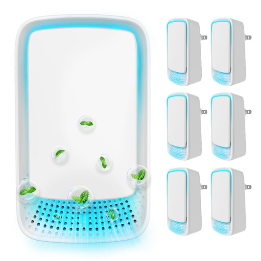 8Pack Plug-In Air Ionizers for Home,Summer Multi-Room Ionic Air Purifiers