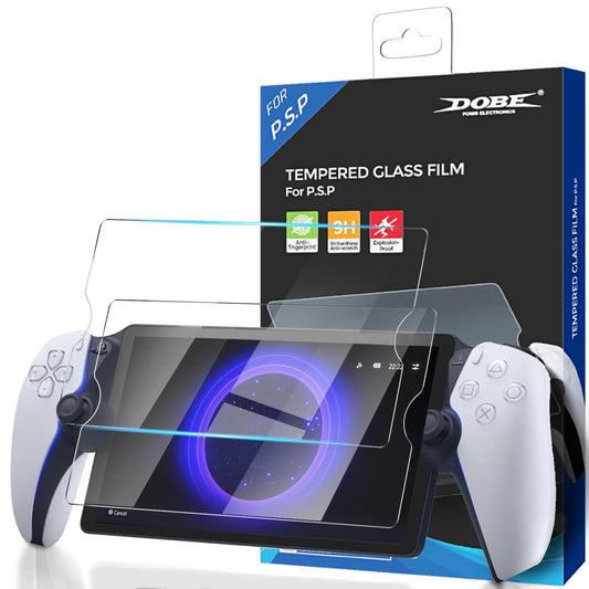 TNP 2-Pack Tempered Glass Screen Protector for PS Portal - 8 inch Transparent Clear Screen Protector for PlayStation Portal Remote Player 2023