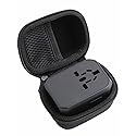 inDomit Hard Protective Travel Case Replacement, Compatible with Ceptics/TESSAN/EPICKA/NEWVANGA/VYLEE/International Power Adapter (Small)