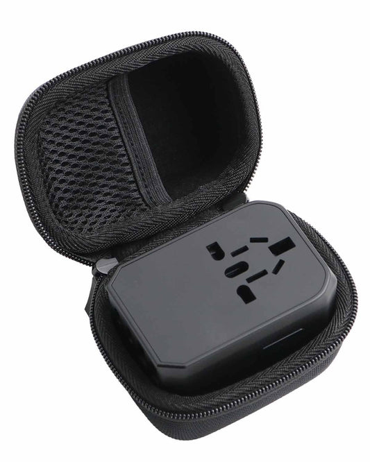 inDomit Hard Protective Travel Case Replacement, Compatible with Ceptics/TESSAN/EPICKA/NEWVANGA/VYLEE/International Power Adapter (Small)