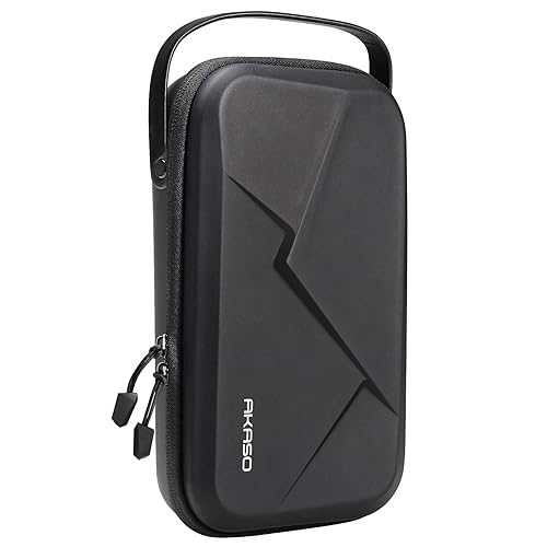 AKASO Camera Carrying Case for GoPro Hero 13 12 11 10 9, Insta360 X5 X4 X3 Ace Pro, DJI Action Osmo 360 Pocket 3, 360, EK7000/EK7000 Pro, Brave 4/4