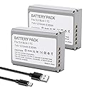 TZRONG 2-Pack BLN-1D Battery Replacement for Olympus BLN-1 BLN1 Battery, BCN-1 BCN1 Charger, M-D E-M1, OM-D E-M5, OM-D E-M5 Mark II, Pen E-P5, Pen-F