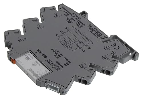 WAGO 857-304 Power Relay, 1CO, 24VDC, 5A, DIN Rail