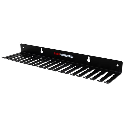 Gator Frameworks Wall Mountable Cable Hanger and Organizer with 19 Cable Slots, Ranges from 5-9mm Spaces (GFW-CABLEHANGER)