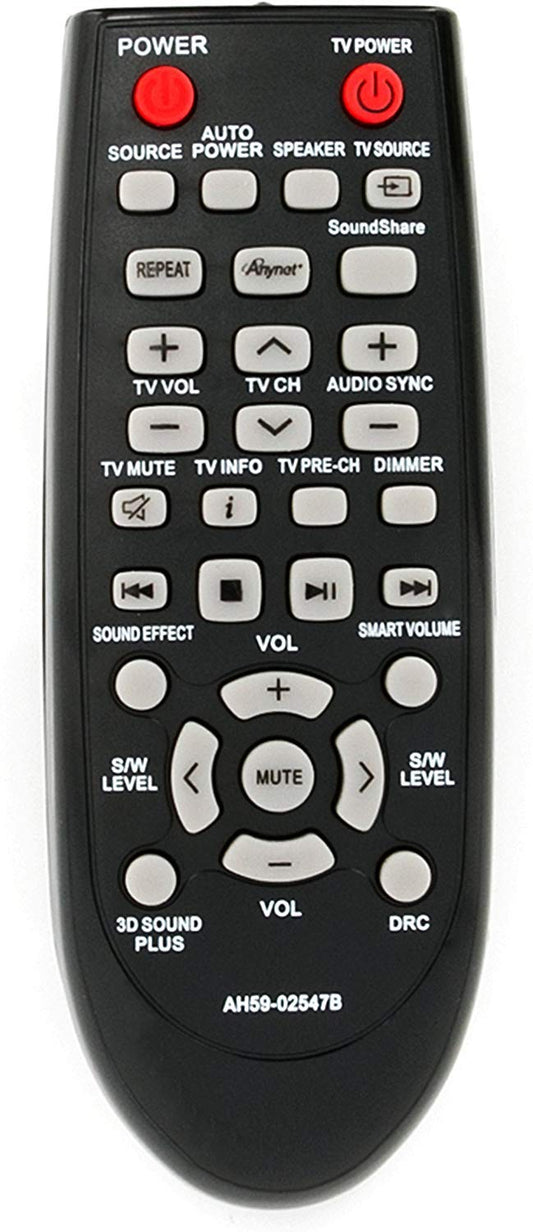 AH59-02547B Remote Control Replaced for Samsung Sound Bar HW-F450 HW-F450ZA HW-FM45 HW-FM45C PS-WF450 HWF450 HWF450ZA HWFM45 HWFM45C PSWF450
