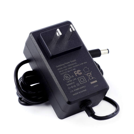 [UL Listed] MIXGOO 5V 4A Power Supply Charger (Input AC 100V-240V, Output DC 5 Volt 4 Amp 20 Watt) Adapter Switching Transformer Converter DC 5.5mm x…