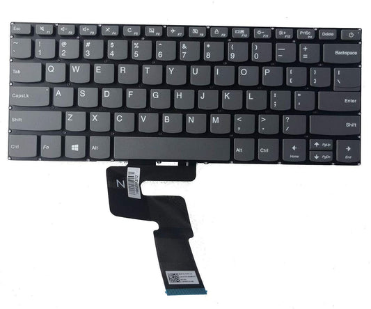 ndliulei New US Black English Laptop Keyboard (Without palmrest) for Lenovo ideapad 1 Slim 1-14AST-05