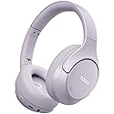 TOZO HT3 Hybrid Noise Cancelling Headphones, 90H Playtime Wireless Over Ear Bluetooth Headset, Spatial Audio AI Chat with 5 Mics, Supports Dual…