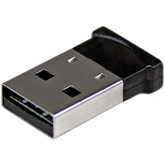 StarTech.com Bluetooth Adapter - Mini Bluetooth 4.0 USB Adapter - 50m/165ft Wireless Bluetooth Dongle - Smart Ready LE+EDR (USBBT1EDR4),Black