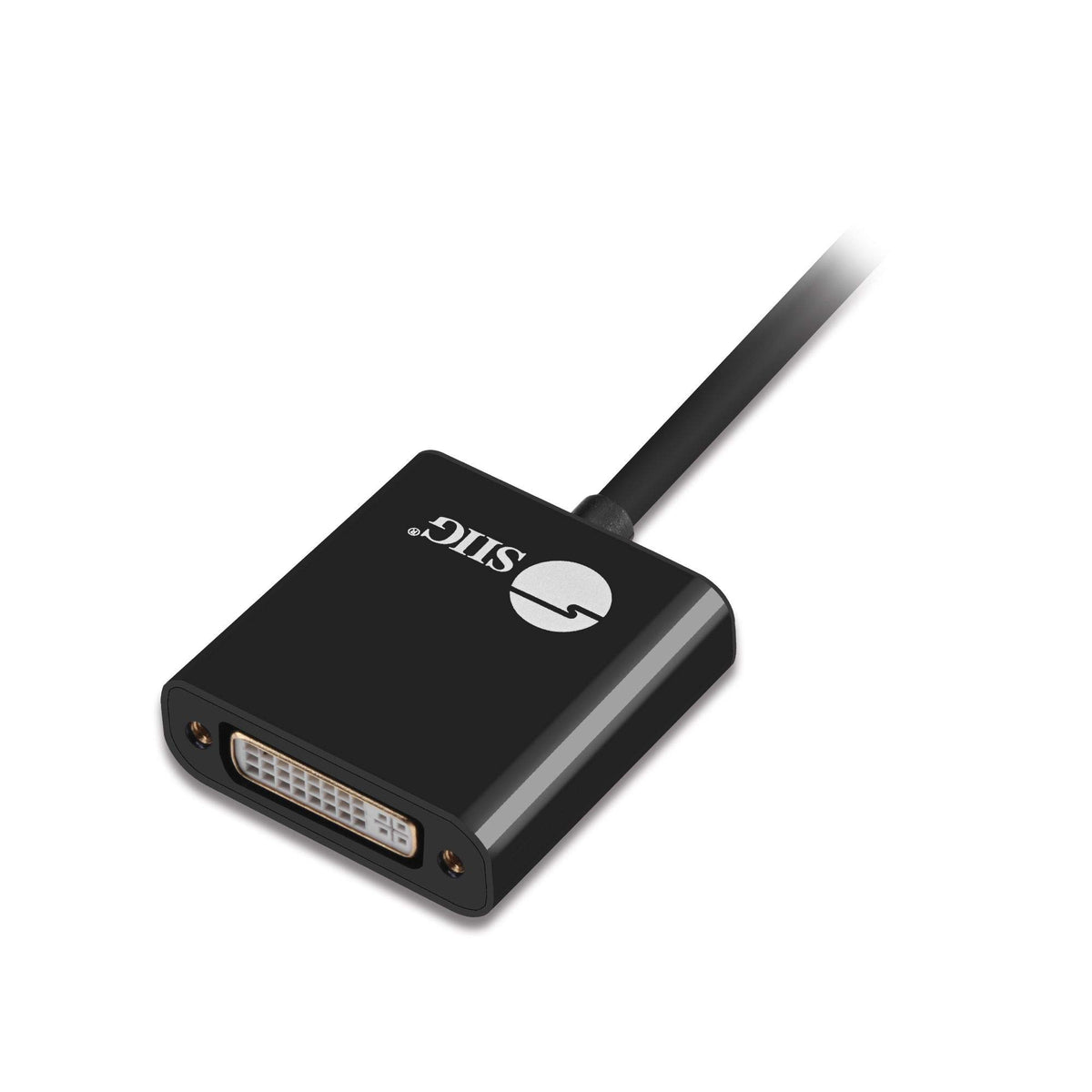 SIIG DisplayPort to DVI Adapter, 1080p60Hz, CB-DP1U12-S1