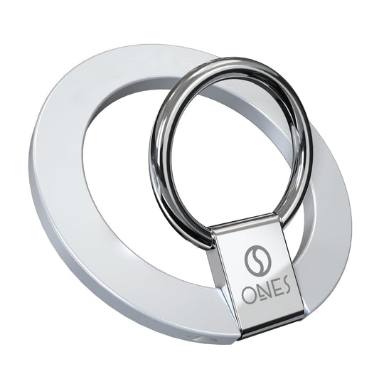 ONES Strong Magnetic Ring & Stand [360° Rotation Adjustable] [Stable and Durable] [Thin and Lightweight] Phone Grip Holder for iPhone, Samsung